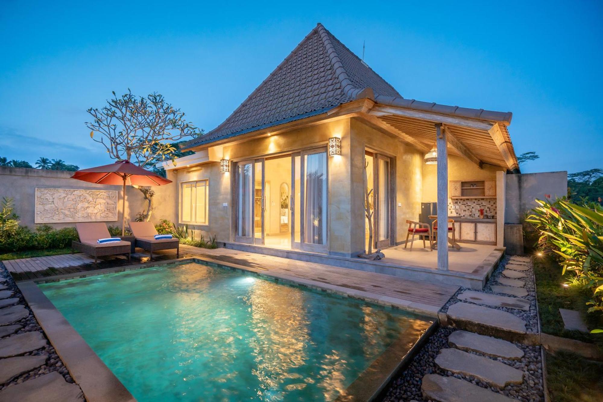 אובוד Happy Honeymoon Private Villa מראה חיצוני תמונה