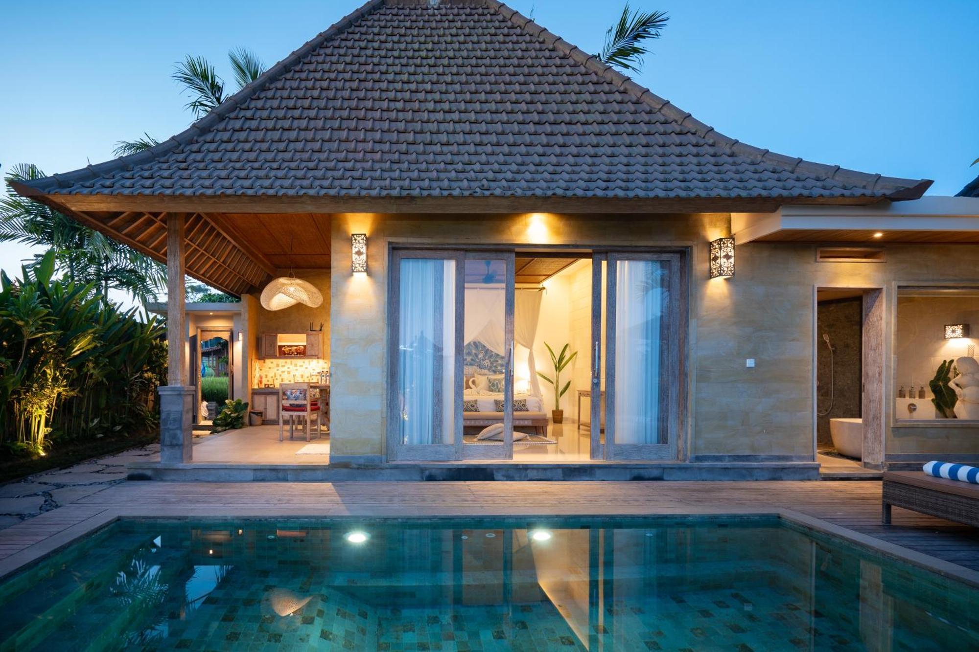 אובוד Happy Honeymoon Private Villa מראה חיצוני תמונה